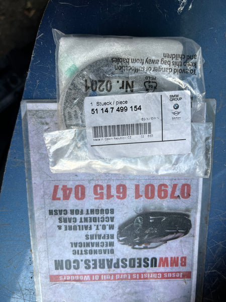 Bmw X4 2022  Bonnet badge 

bmw  bonnet badge 


NEW GENUINE BMW G87 G60 G01 G05 G07 BONNET BOOT LID BADGE 82MM

51147499154

7499154