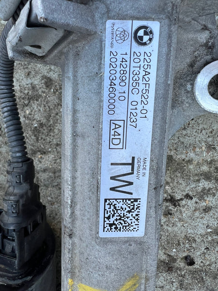BMW 3 SERIES  2024 G20 G28 ELECTRIC POWER STEERING RACK

225A2F522-01

code  TW

225A2F22