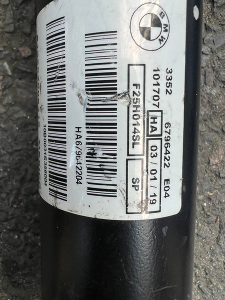 33526796422  BMW X4 2018 F26 M SPORT  Driver side  rear  Shock ABSORBER new   6796422  Bmw X3  2017  f25 rear shock absorber