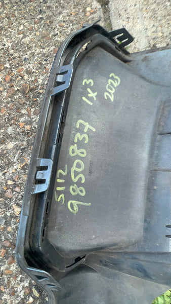 51129850837  BMW IX3 X3 2023 G08 M-PACKET Facelift LCI Bumper Diffuser Rear  9850837   Bmw ix3 rear bumper diffuser