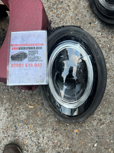 63115A01964  MINI COOPER 2021 F56 LCI JCW driver side LED HEADLIGHT  5A01964  clips broken   please observe all pictures