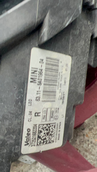63115A01964  MINI COOPER 2021 F56 LCI JCW driver side LED HEADLIGHT  5A01964  clips broken   please observe all pictures