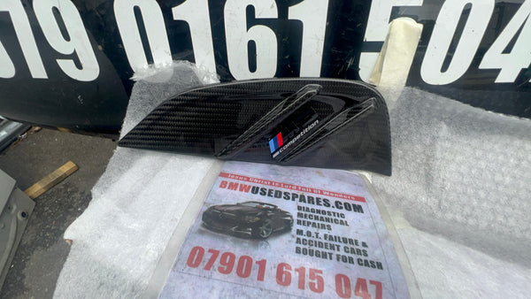 51132469620  BMW M3 G80 Competition driver side Front Wing Grille   new    carbon   2469620