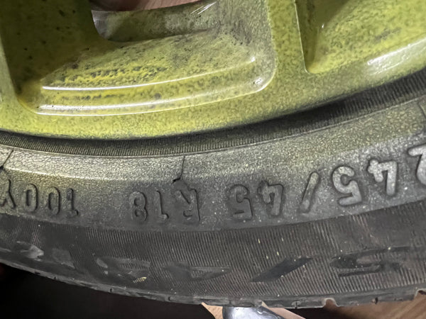 8093405     BMW 5 SERIES  2020  G30 M SPORT  ONE  18 inch Front alloy wheel ALLOY 8J  18  FRONT 662  8093915  7855081  8747407