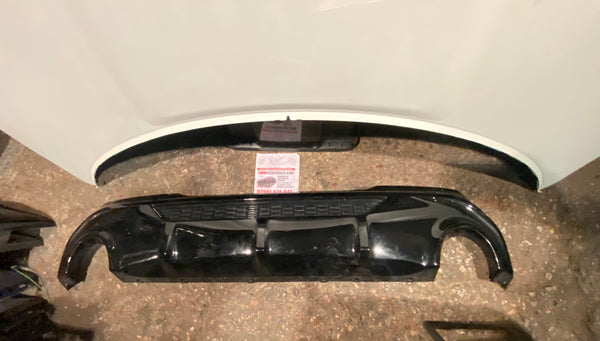 51128074426   BMW 1 series 2021 f40  135i  M Sport  Rear Bumper Diffuser Bottom Trim  8074426