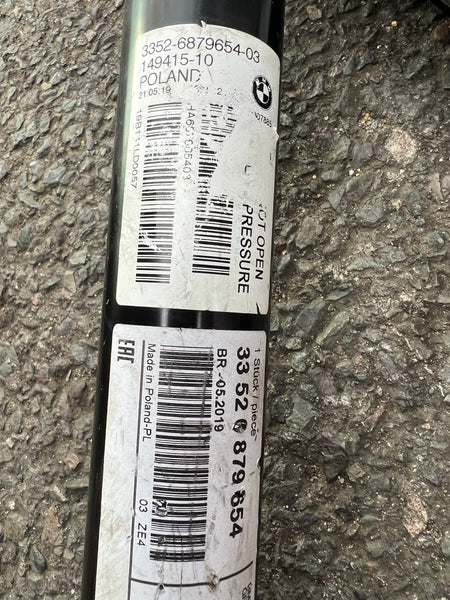 33526879654   MINI  Cooper  2019 f56 rear Shock Absorber   Sports Suspension       new     6879654  mini f56 2018  rear shock