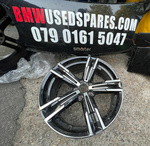 8746631     BMW 4 Series  2023 G26  848M  1 single Front Alloy Wheel  8746631  7.5J  18  G20 G22 G23  Bmw 3 series 2023  G20 single alloy wheel