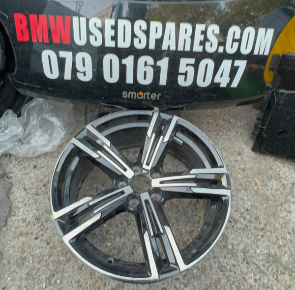 8746631     BMW 4 Series  2023 G26  848M  1 single Front Alloy Wheel  8746631  7.5J  18  G20 G22 G23  Bmw 3 series 2023  G20 single alloy wheel