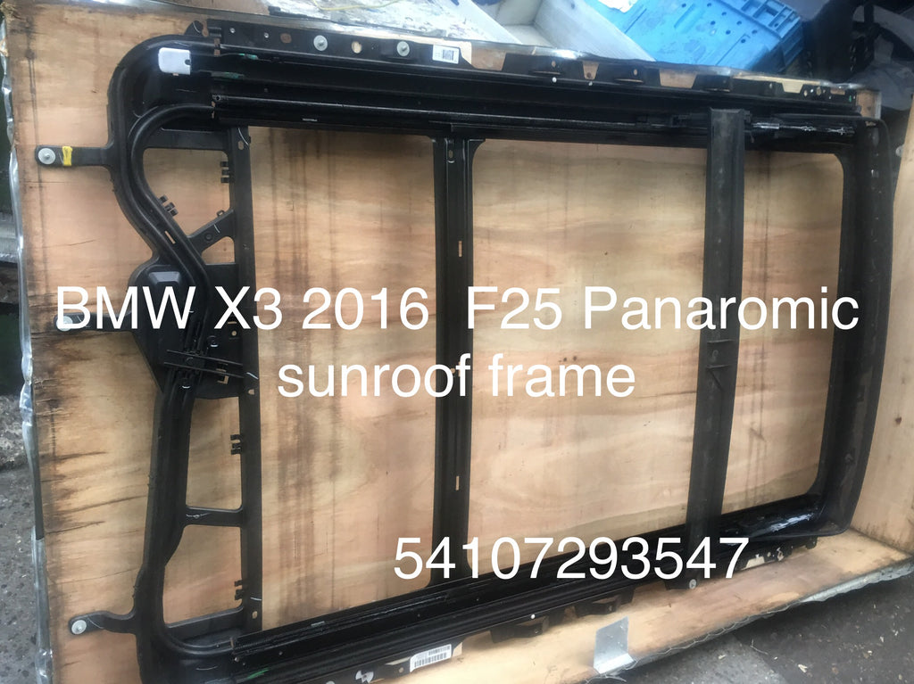 54107293547 BMW X3 2016 F25 Electric panoramic roof frame n – BMW USED  SPARES ONLINE.COM