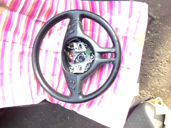 BMW 3 SERIES E46 2004 MULTIFUNCTION STERRING WHEEL