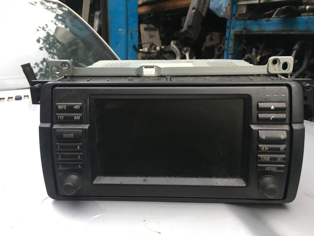 BMW E46 Radio Navigation Screen Head Unit 65528383331 for sale online