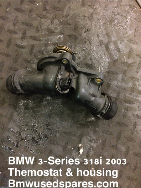 BMW 3 SERIES 2003 318i E46 THEMOSTAT & HOUSING