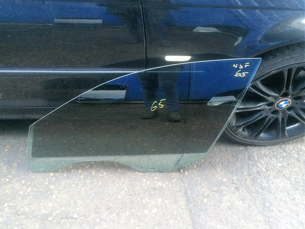 BMW 7 SERIES E65 2006 PASSENGER SIDE FRONT DOOR GLASS ( PICK UP)