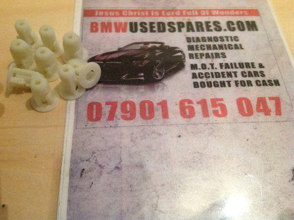 07147201307 Bmw wheel arch heat splash sheld insulation nut @£5each