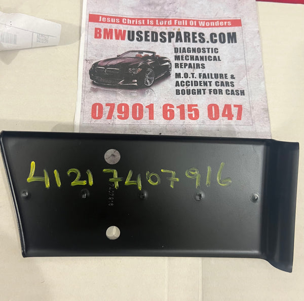 41217407916       BMW 2  series Gran  active Tourer F46 Right D-pillar Reinforcement Plate     7407916  NEW GENUINE