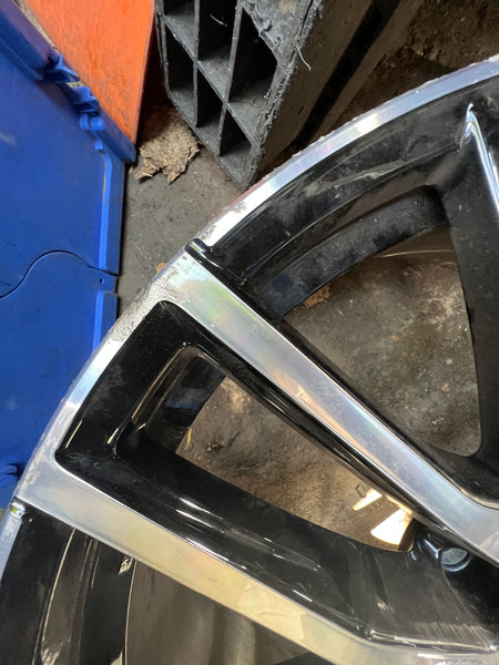 9882610         1 GENUINE BMW X5 X6 742M 22" FRONT ALLOY WHEEL RIM G05 G06 9.5J BLACK  9/1/2 j22  8090013