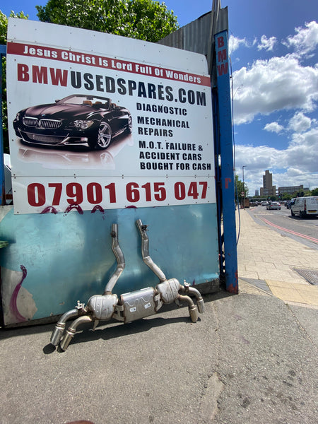 8098560 BMW OE bmw x5m f95 x6m f96 muffler exhaust m sport
