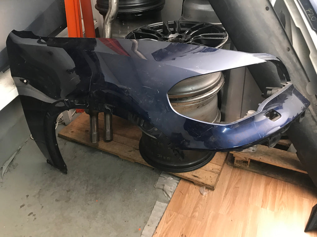 BMW X5 2013 E70 Driver Side wing in blue