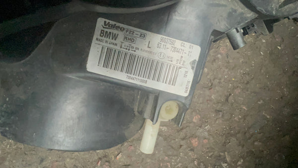 63117304471   Bmw 2 series 2016 F22 passenger side headlight   7304471