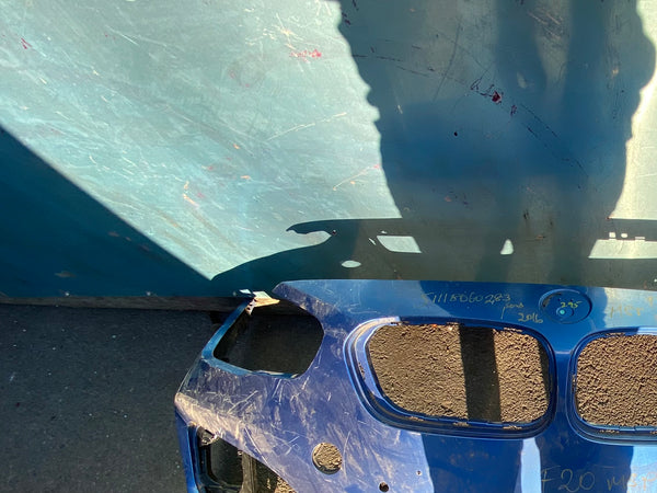 BMW 1 SERIES 2019 f20  front m- sport  bumper With parking sensor holes