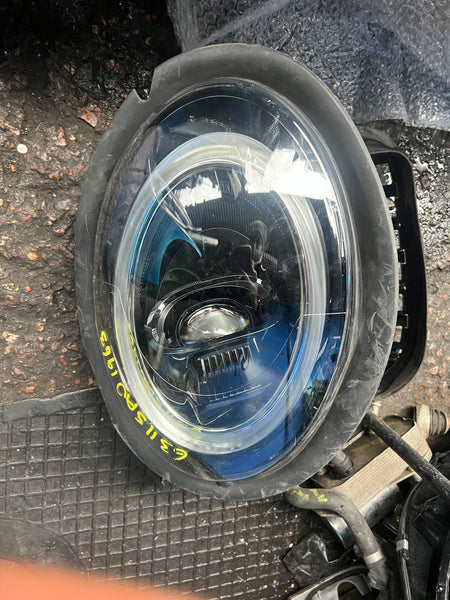 6311 5A01963   MINI  cooper  2020 F55 F56 F57 Lci passenger side Headlight   LED Black  5A01963