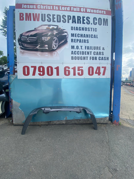 51128065128    BMW X4 2021 G02 Rear bumper lower Valance/  lower diffuser  8065128  bmw X4 2021 rear diffuser