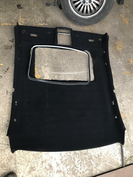 BMW 3 Series 1998 E36 coupe roof lining in black