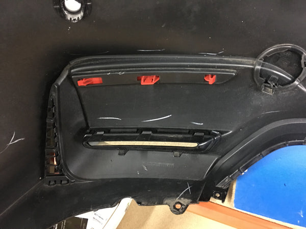 51128054284 BMW M4 2017 F82 Rear bumper May need a Respray p.d.c holes, Reflectors holes No Diffuser