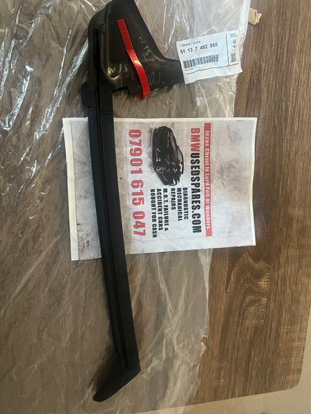 51137482955    Bmw M440iX  2022 Seal, C-    pillar trim panel, left. Trim and seals for door, rear.    7482955