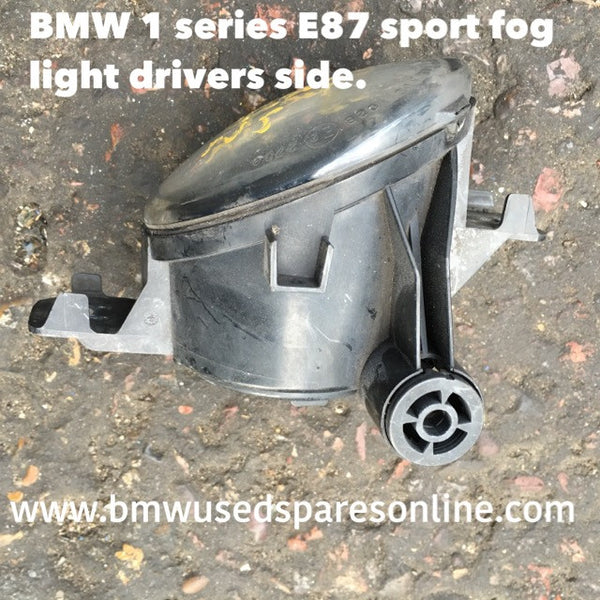 BMW 1 SERIES E 87 SPORT FOG LIGHT DRIVER SIDE 63176924655