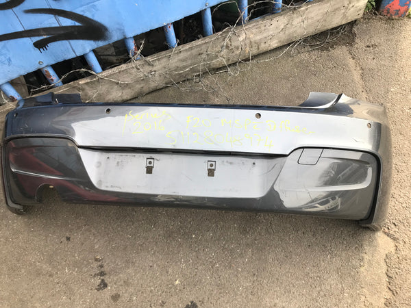 Bmw 1 Series 2016 F20 F21 LCI M SPORT Rear Bumper Needs Respray 51128048974