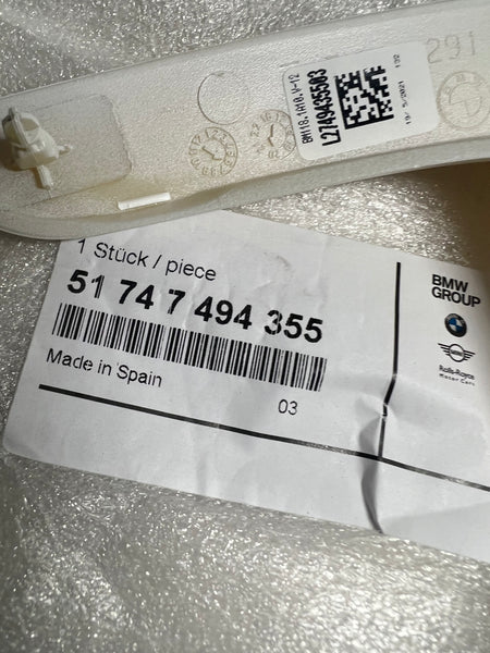 51747494355   NEW     BMW 4 SERIES  2017 F32 COUPE FRONT LEFT WING AIR DUCT    7494355