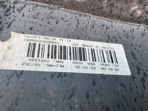 51117898194  BMW M6 2007 E63 Front Bumper