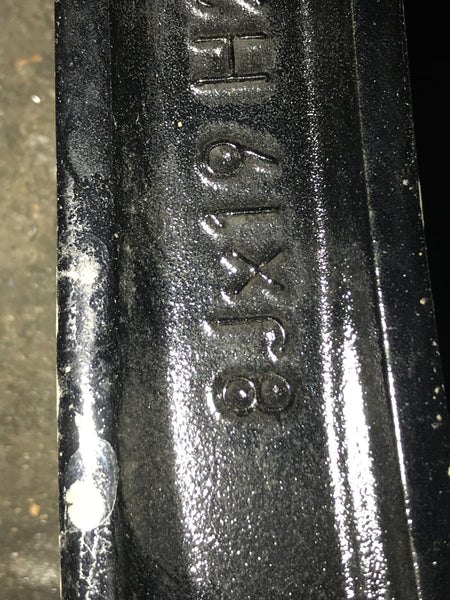 8089892    1 GENUINE BMW 3 SERIES G20 G21 19" ALLOY WHEEL RIM 791M M SPORT 8J FRONT BLACK  8090094