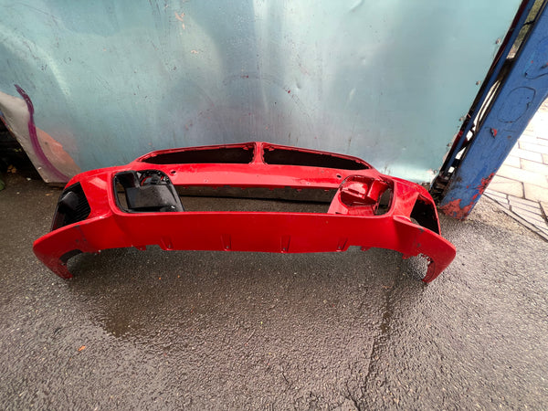 51118073078  BMW Z4  2022 G29 front  m-sport bumper in red needs repair/respray.  observe al pictures please 8073078