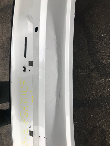 Bmw 1 series 2018 Rear bumper in white sensor/ camera holes