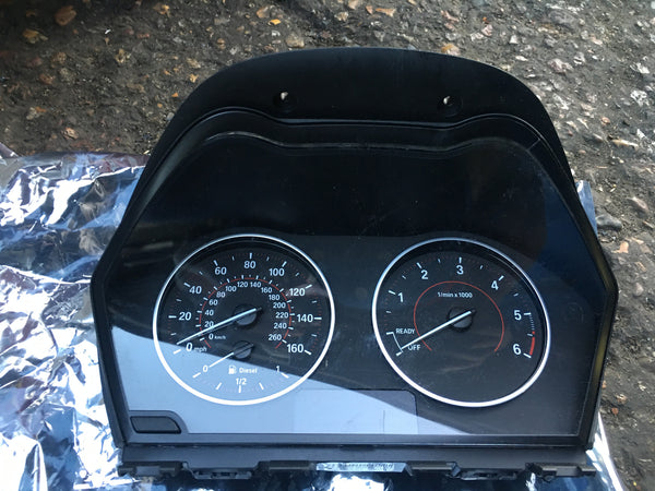 BMW 3 SERIES 320 DIESEL 2014 F30  SPEEDO UNIT