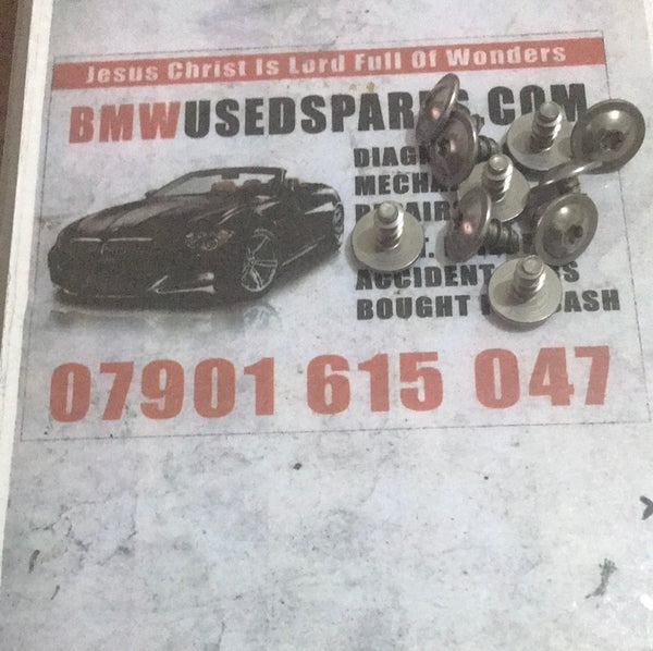 07147118369 BMW screw tapping bolt 6.2mm x 10mm @ £3.00 each