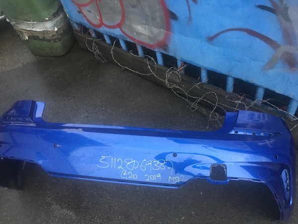 BMW 3 Series 2019 G20 Saloon  M Sport Rear Bumper   51128069387