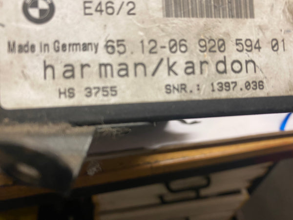 BMW 3 Series E46 Harman Kardon Amplifier 651206920594