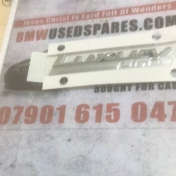 51147418530 BMW 1/2/3/4series Luxury Line fender side @ £40.00 each