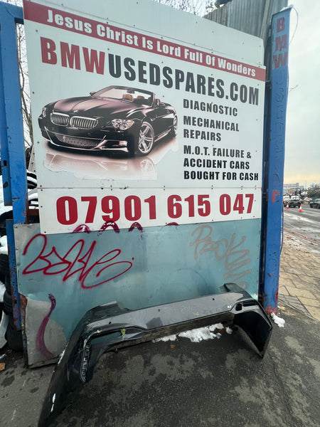 51128064711     BMW 5 Series 2019 G30 m-sport rear bumper   Needs repair   observe all pictures   with side camera holes    This bumper is £100 .00 because it needs repair