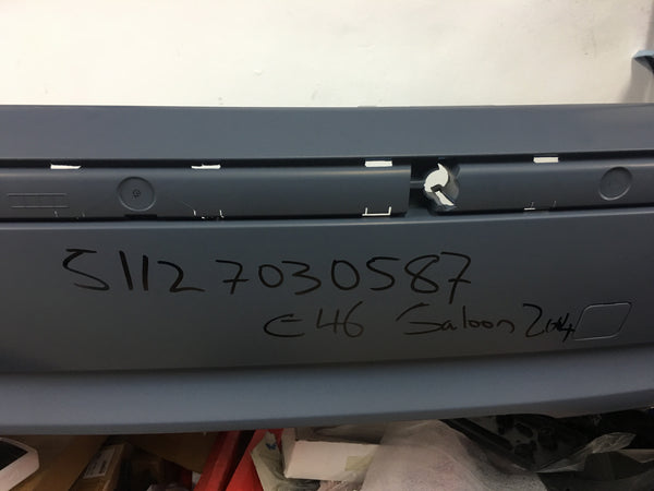 51127030587 BMW 3 Series 2004 E46  4/Door saloon  Rear bumper standard