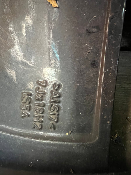 6888078       1 GENUINE MINI COOPER F55 F56 18" BRITISH SPOKE 820 single Alloywheel RIM BLUE