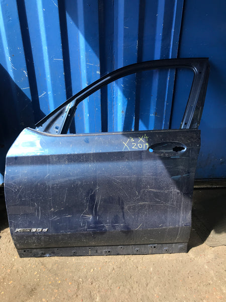 BMW X3 2019 f25 Passenger Side Front Door