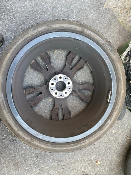 8053456  Genuine BMW X3 X4 21" Rear  1 single Alloy Wheel M Sport 718M M40i G01 G02 8053456 9.5Jx