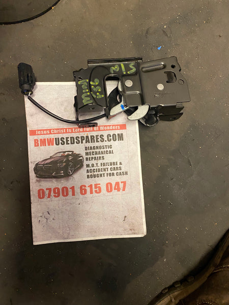7300569    Mini Cooper 2018 F55 F56 F57 Front left lock hood latch   New  7300569-06