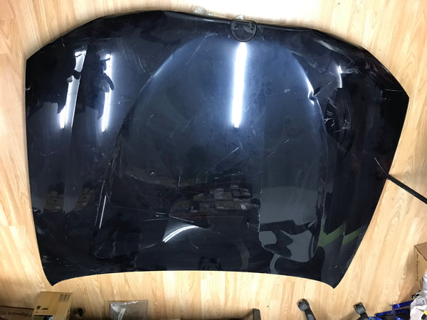 BMW X3 2017 Bonnet in blue needs repair/respray