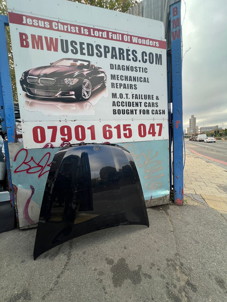 BMW X5 2014 E70 Bonnet    Bmw X6 E71 2014 Bonnet Hood  6917364  needs respray /repair