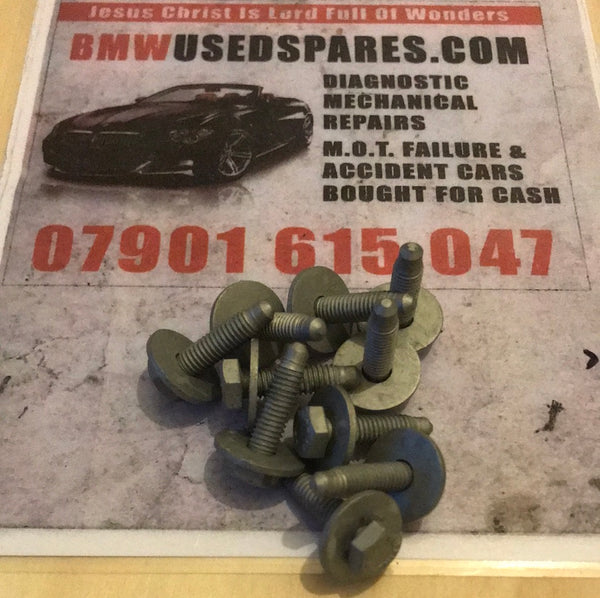 07119908004 BMW 320id 540i hex bolt M6x20 @£2.00 each